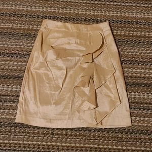 Creme skirt Size M